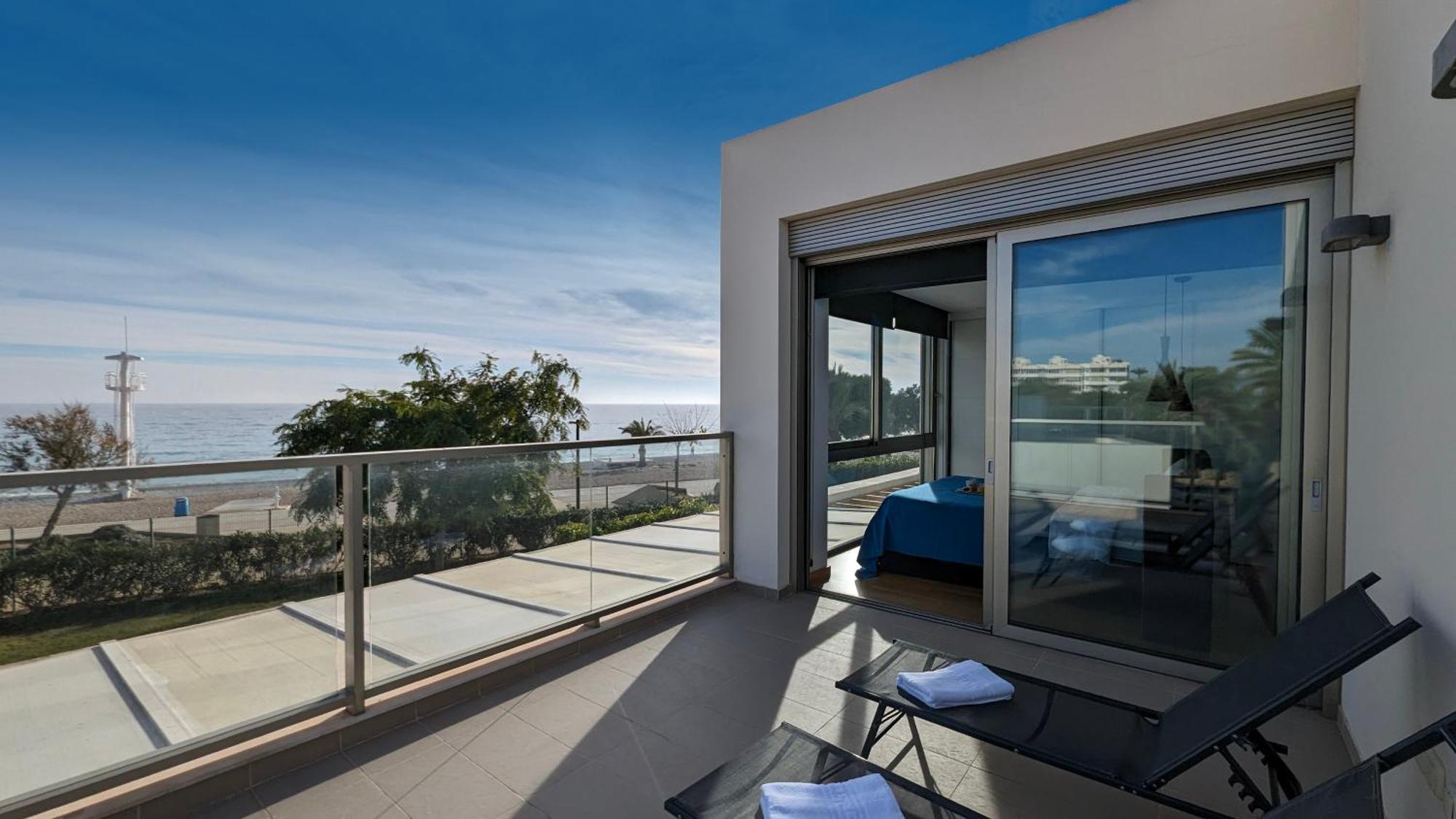 Paradise Beachfront Luxury Villa Villajoyosa Bagian luar foto